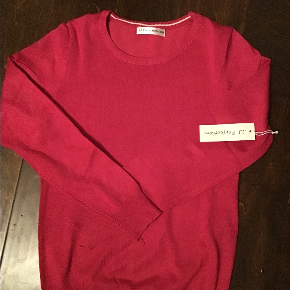 Pink sweater
